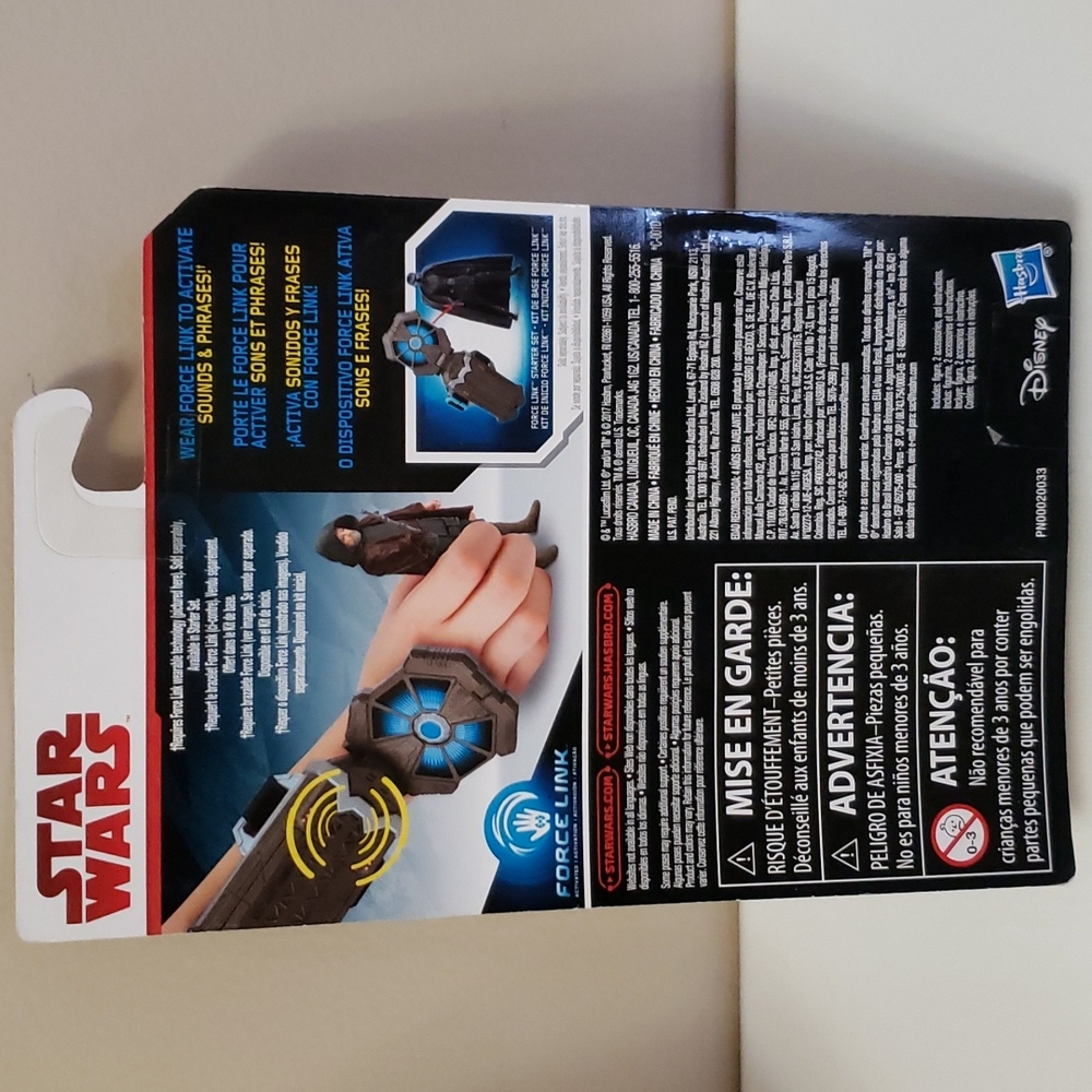 Star Wars Luke Skywalker Jedi Exile Force Link Action Figure Hasbro New - Picture 4 of 5